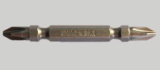 H1/4”Screwdriver bits (double end)